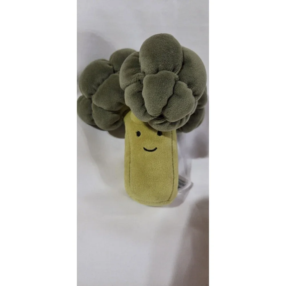 Jellycat Amuseables Vivacious  Vegetable Broccoli Plush  6” Stuffed